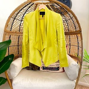 Chartreuse BCBGMaxAzria Blazer